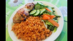 JOLLOF RICE & SALAD